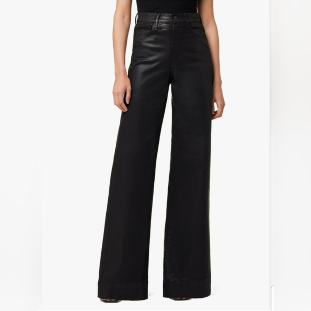 Joe's Jeans Black Wide Leg Flare Jeans